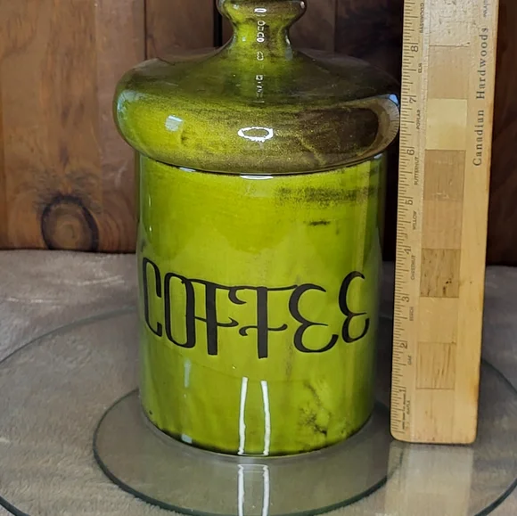 Mid Century Coffee Canister